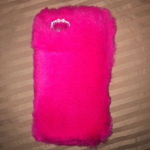 iPhone 6plus fur phone case